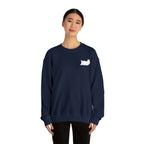 Lazy Bear Crewneck Sweatshirt (front bear, back name)