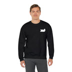 Lazy Bear Crewneck Sweatshirt (front bear, back name)