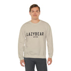 Lazy Bear Crewneck Sweatshirt (front name, back bear)