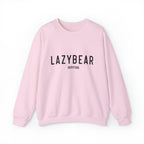 Lazy Bear Crewneck Sweatshirt (front name, back bear)