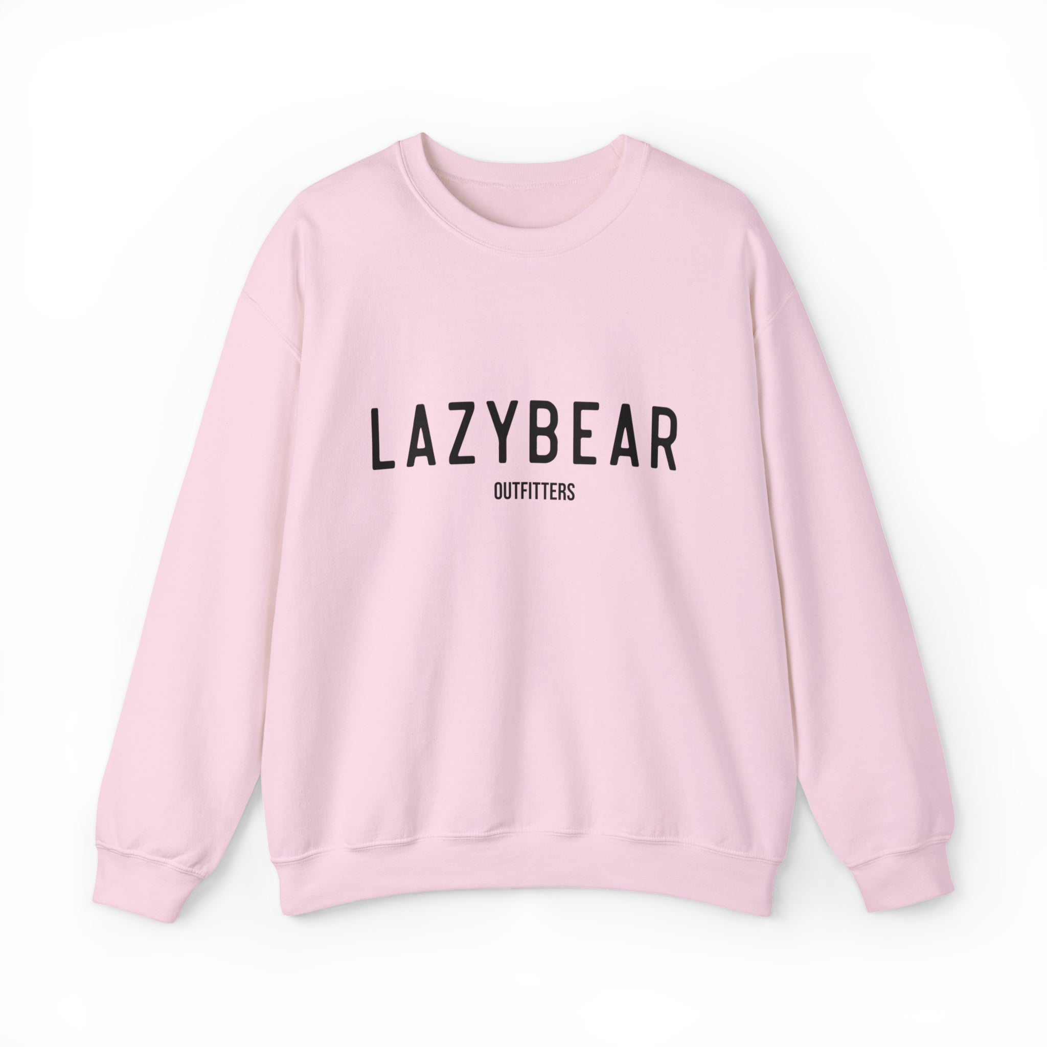 Lazy Bear Crewneck Sweatshirt (front name, back bear)
