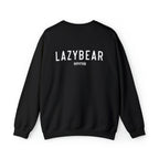Lazy Bear Crewneck Sweatshirt (front bear, back name)