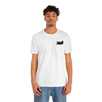 Lazy Bear Unisex Short Sleeve Tee (front bear, back name)