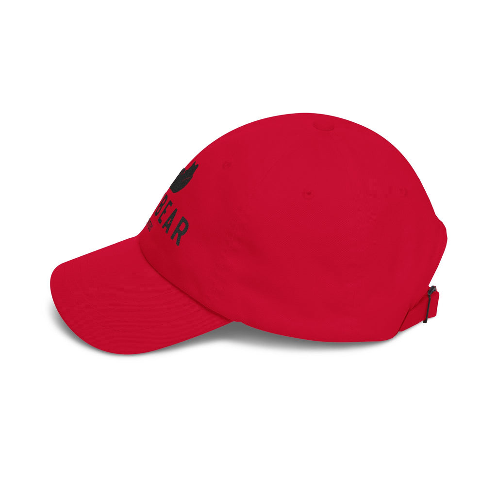Lazybear Outfitters Classic Dad Cap — Relaxed Bear Logo Baseball Hat