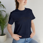 Lazy Bear Unisex Short Sleeve Tee (front bear, back name)