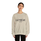 Lazy Bear Crewneck Sweatshirt (front name, back bear)