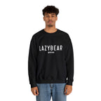 Lazy Bear Crewneck Sweatshirt (front name, back bear)