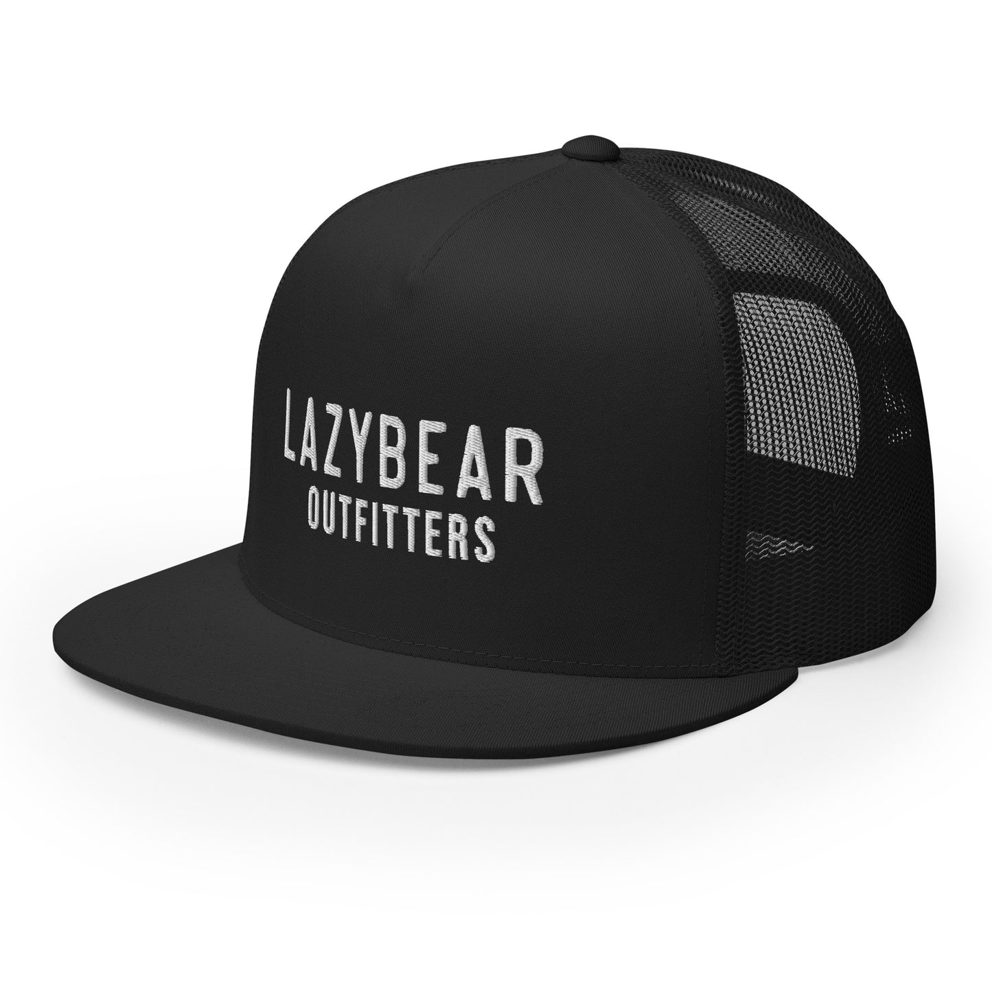 Lazy Bear Outfitters' Classic Embroidered Trucker Hat