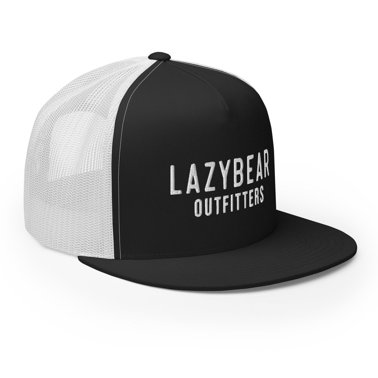 Lazy Bear Outfitters' Classic Embroidered Trucker Hat