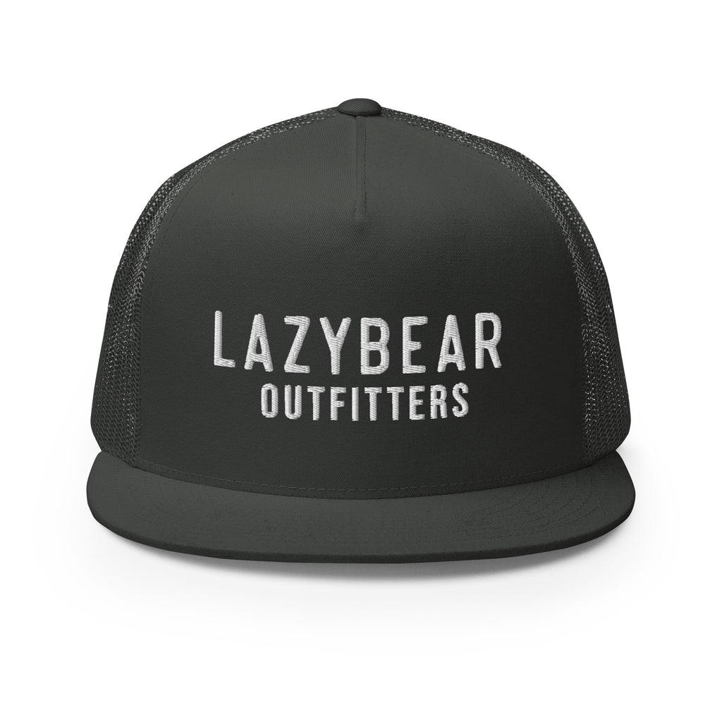 Lazy Bear Outfitters' Classic Embroidered Trucker Hat