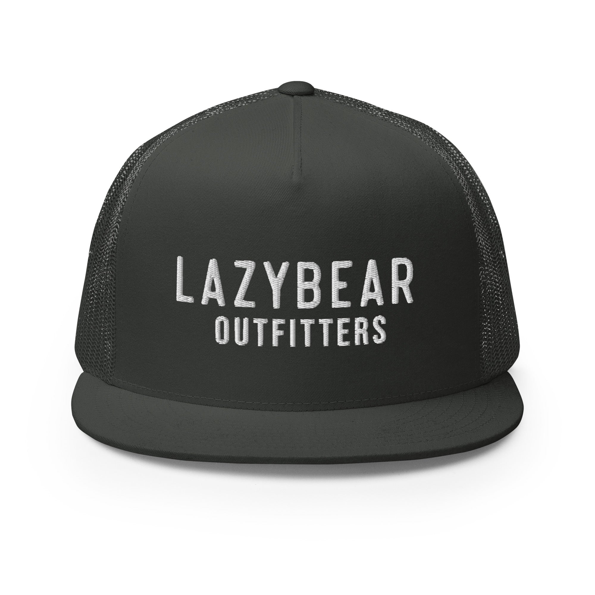 Lazy Bear Outfitters' Classic Embroidered Trucker Hat