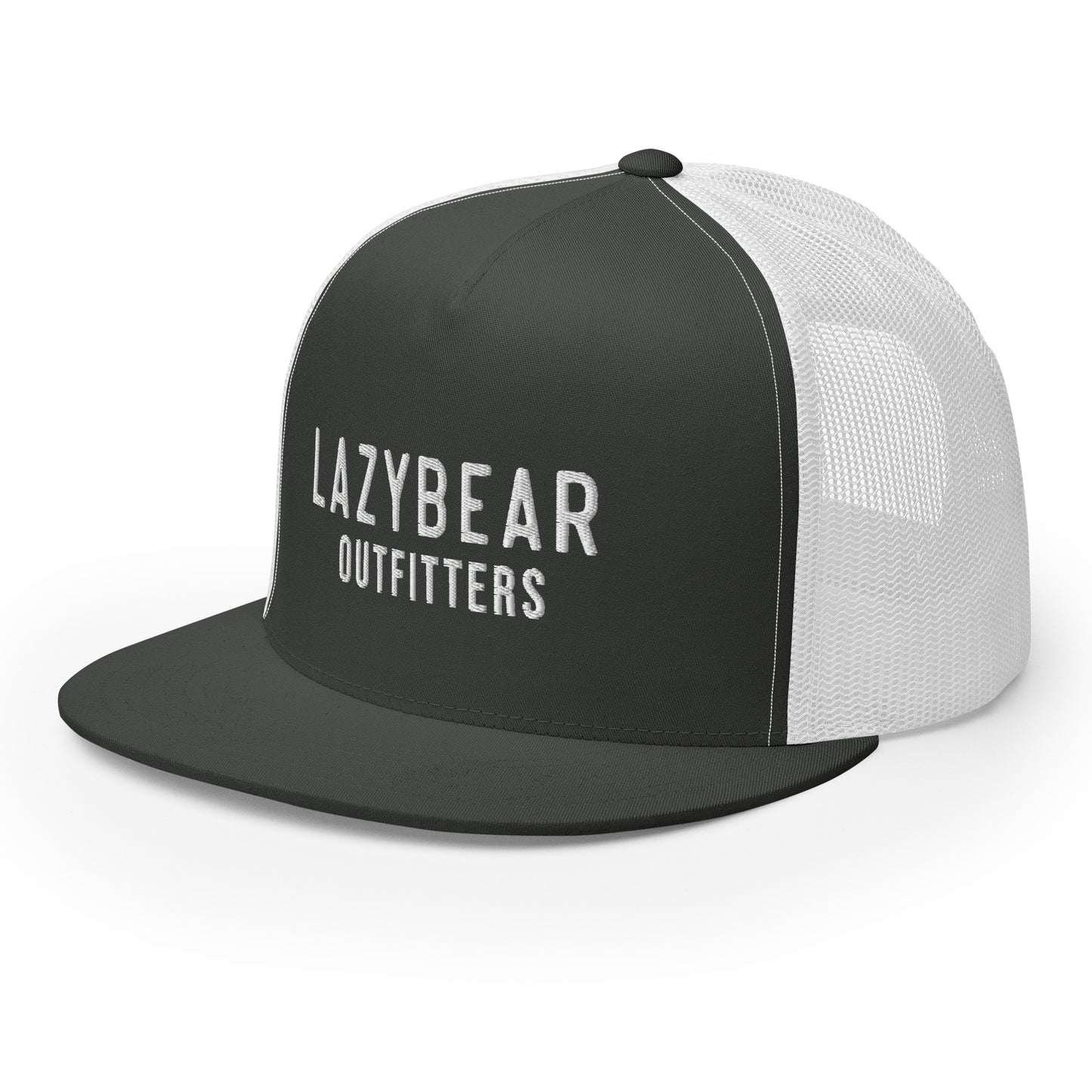 Lazy Bear Outfitters' Classic Embroidered Trucker Hat