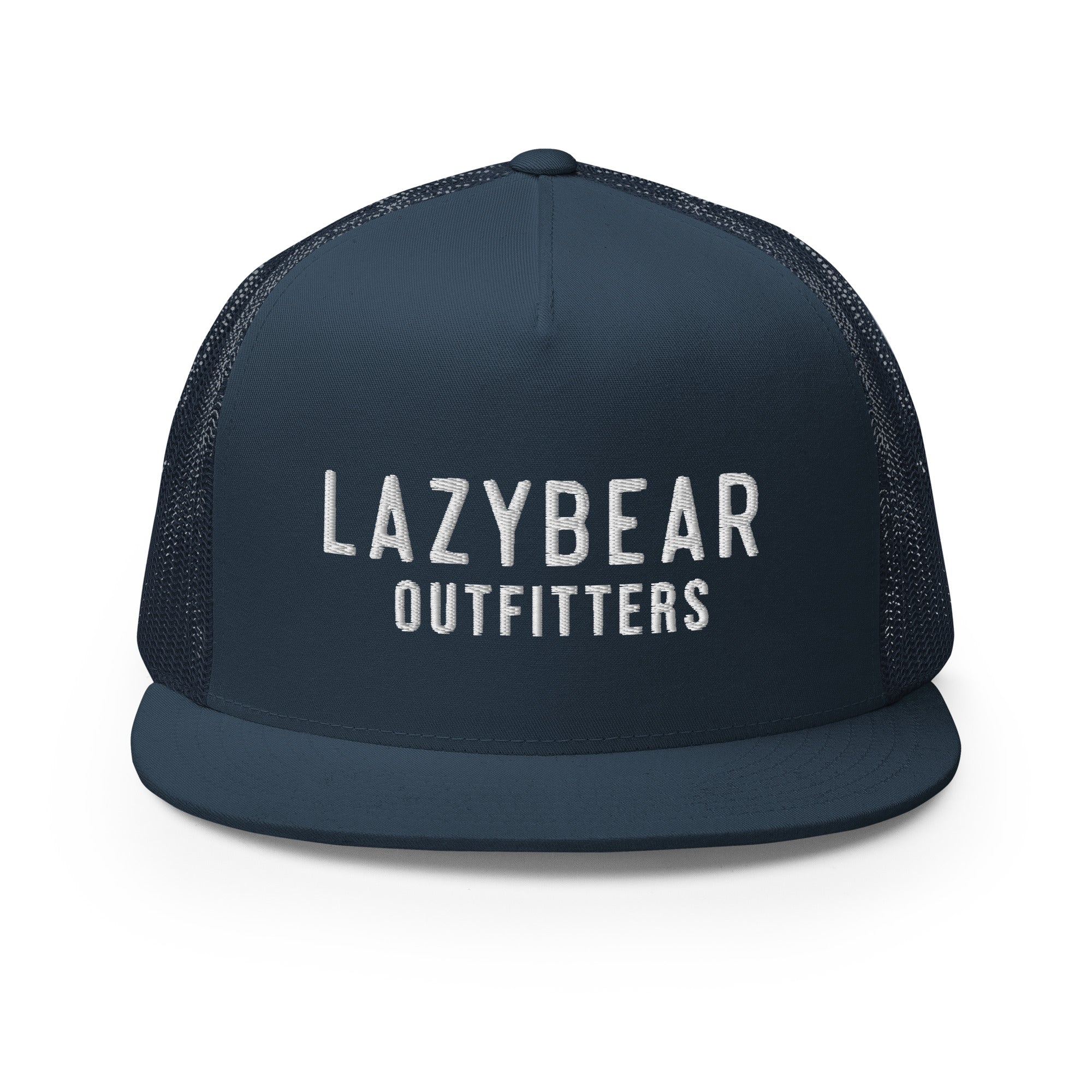 Lazy Bear Outfitters' Classic Embroidered Trucker Hat