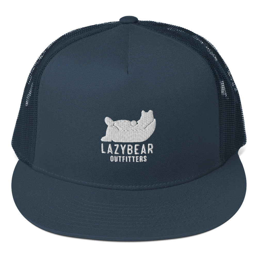 Lazy Bear "Bear" Embroidered Trucker Hat