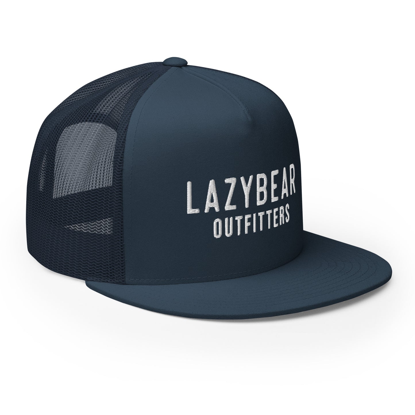 Lazy Bear Outfitters' Classic Embroidered Trucker Hat