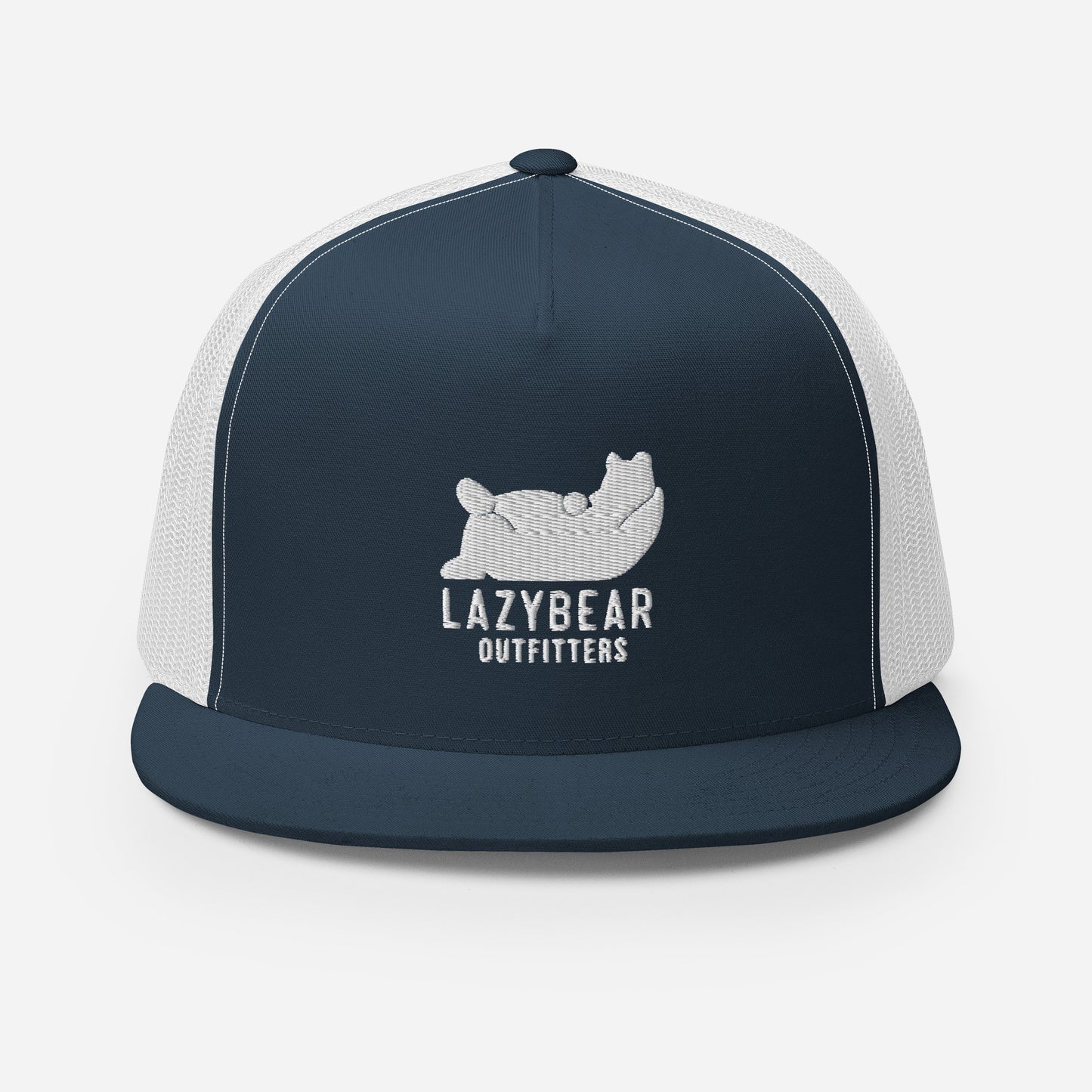 Lazy Bear "Bear" Embroidered Trucker Hat