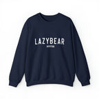 Lazy Bear Crewneck Sweatshirt (front name, back bear)