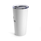 Lazy Bear Outfitters Signature Tumbler, white 20oz
