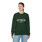 Lazy Bear Crewneck Sweatshirt (front name, back bear)