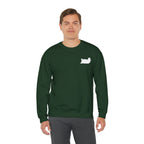 Lazy Bear Crewneck Sweatshirt (front bear, back name)