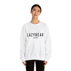 Lazy Bear Crewneck Sweatshirt (front name, back bear)