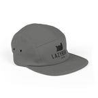 LazyBear Embroidered 5-Panel Cap — Casual Outdoor Cotton Hat