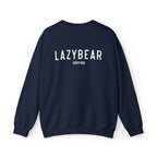 Lazy Bear Crewneck Sweatshirt (front bear, back name)