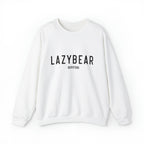 Lazy Bear Crewneck Sweatshirt (front name, back bear)