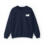 Lazy Bear Crewneck Sweatshirt (front bear, back name)