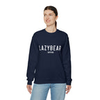Lazy Bear Crewneck Sweatshirt (front name, back bear)