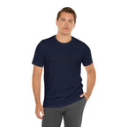Lazy Bear Unisex Short Sleeve Tee (front bear, back name)