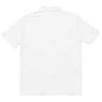 Lazy Bear x Addidas Classic Golf Polo Shirt (white with black logo)