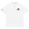 Lazy Bear x Addidas Classic Golf Polo Shirt (white with black logo)