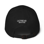 Lazy Bear Outfitters' Classic Embroidered Dad Hat (white embroidery)