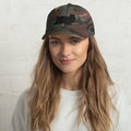 Lazy Bear Outfitters' Classic Embroidered Dad Hat (black embroidery)