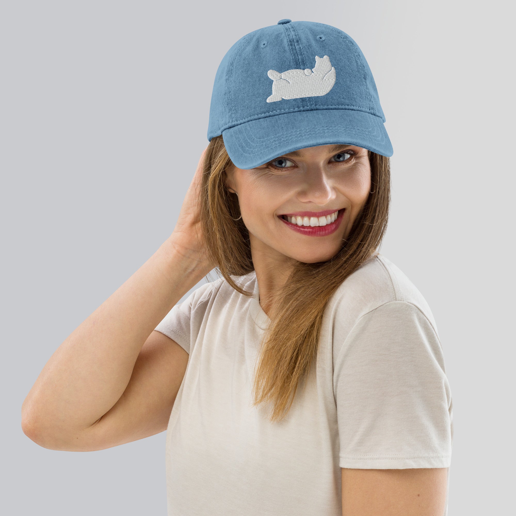 Lazy Bear Outfitters' Branded Denim Hat