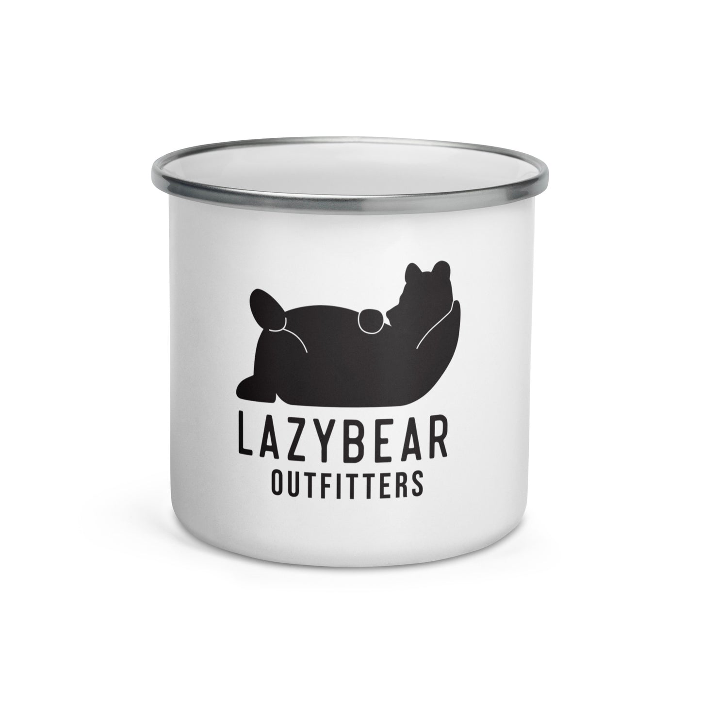 Lazy Bear Enamel Mug