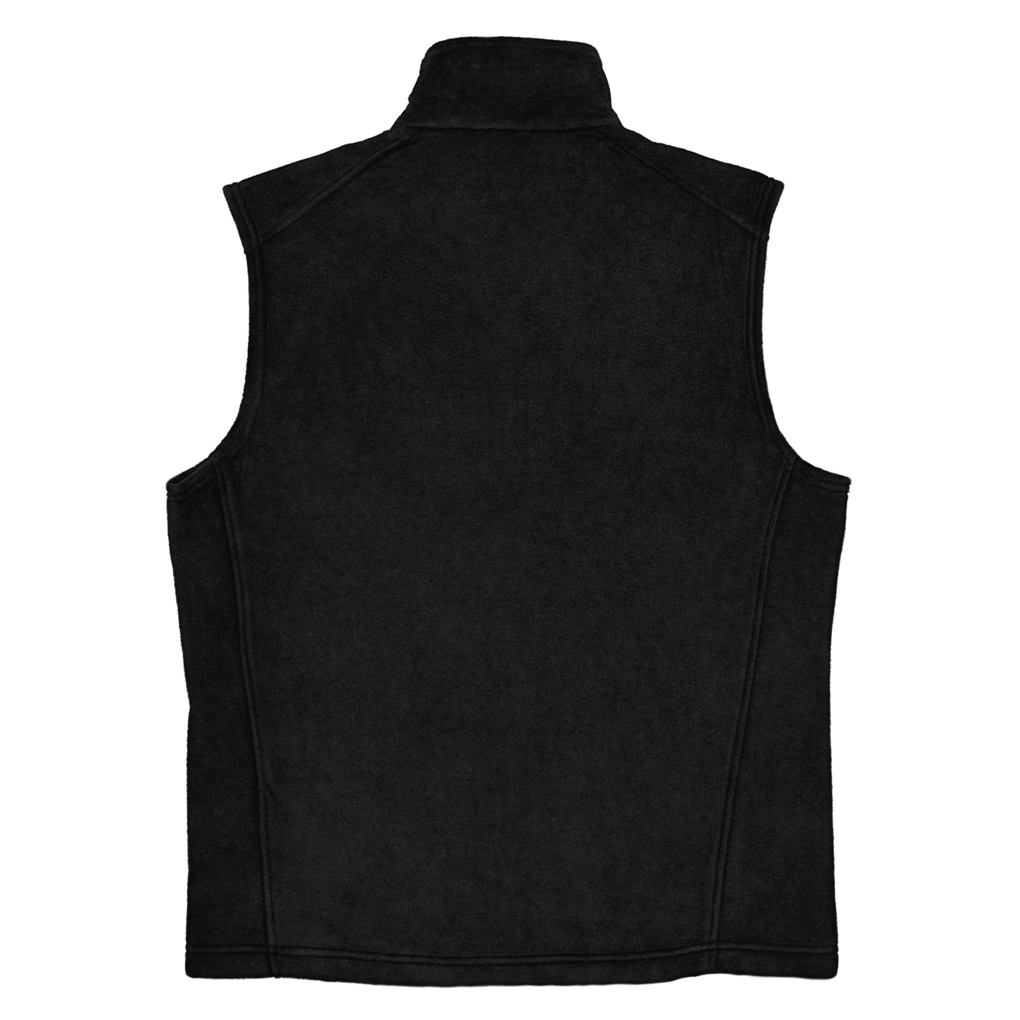 Men's Lazy Bear Outfitters x Columbia Fleece Vest (dark options with white logo)