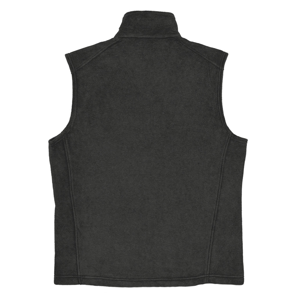 Men's Lazy Bear Outfitters x Columbia Fleece Vest (dark options with white logo)