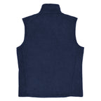 Men's Lazy Bear Outfitters x Columbia Fleece Vest (dark options with white logo)