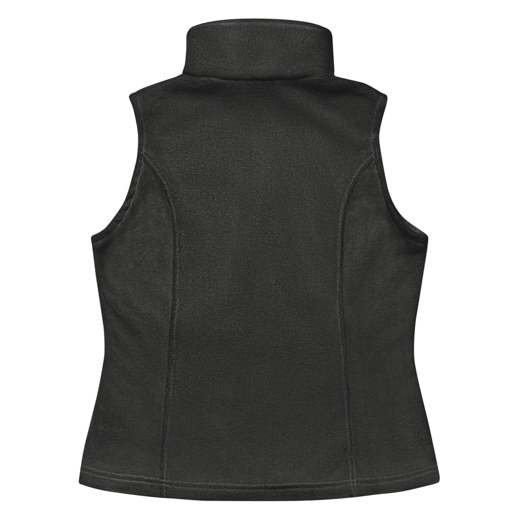 Women’s Lazy Bear Outfitters x Columbia Fleece Vest (dark options with white logo)