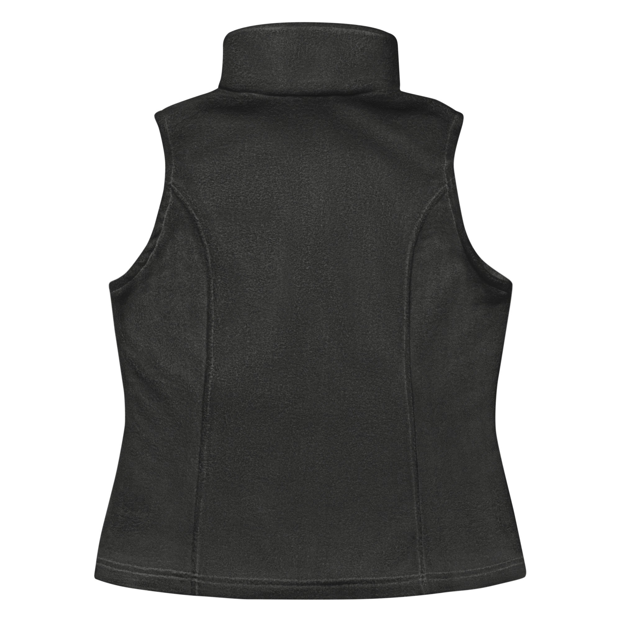 Women’s Lazy Bear Outfitters x Columbia Fleece Vest (dark options with white logo)
